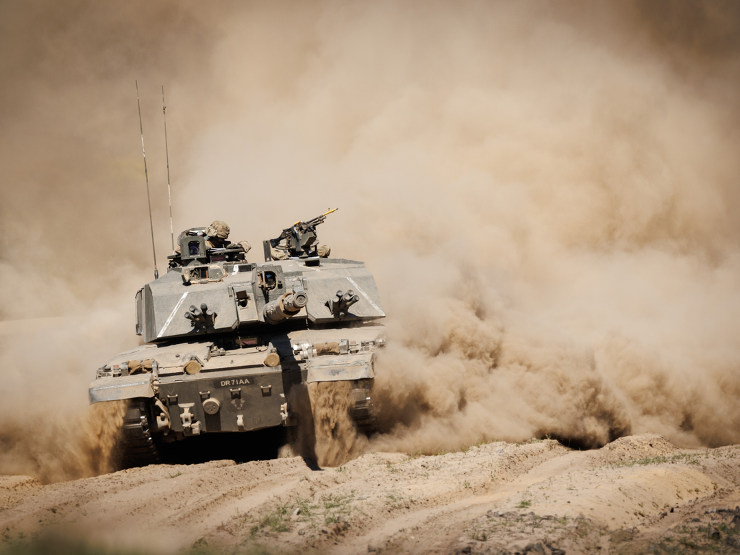 Challenger 2 Main Battle Tank British Army Vehicle Photo Print Wall Art Military Decor UK Posters, Prints, & Visual Artwork Hampshire Prints 6 x 4 No Frame No