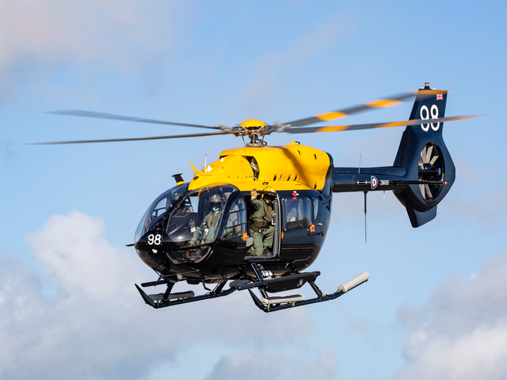 RAF Jupiter Helicopter in flight Photo Print - Royal Air Force Aircraft Hampshire Prints 6 x 4 No Frame No