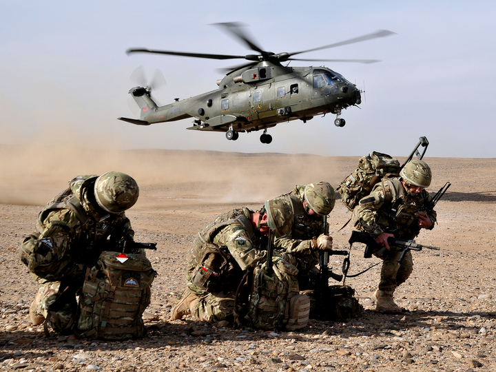 RAF Regiment II Squadron Camp Bastion Photo Print - Royal Air Force Hampshire Prints 6 x 4 No Frame No