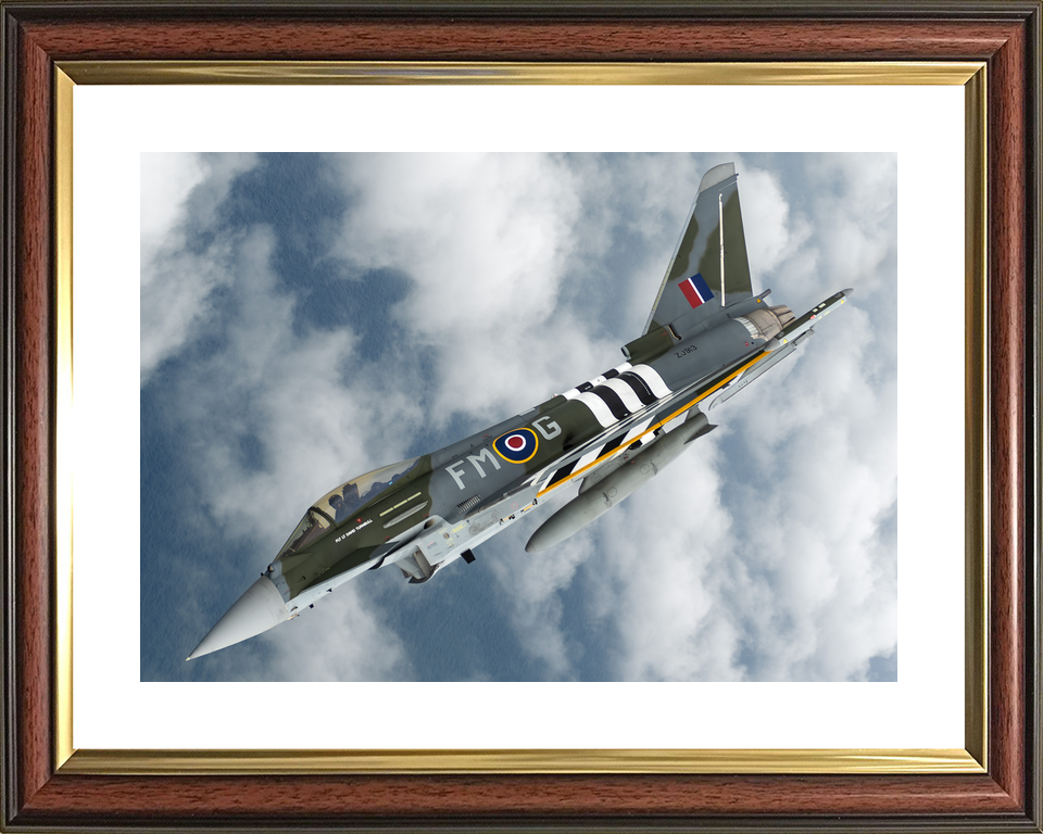 Typhoon FGR4 RAF Fixed Wing Aircraft Formation September 2024 Photo Print - Posters, Prints, & Visual Artwork - by Hampshire Prints (image 8 of 9)