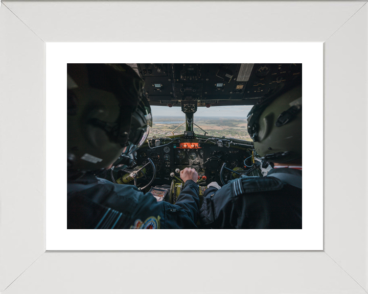 RAF BBMF Dakota Cockpit View 2026 Photo Print - Posters, Prints, & Visual Artwork - by Hampshire Prints (image 4 of 9)