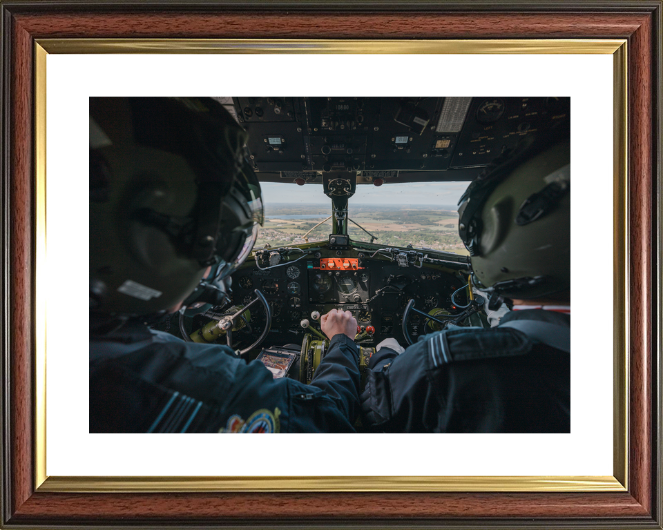 RAF BBMF Dakota Cockpit View 2026 Photo Print - Posters, Prints, & Visual Artwork - by Hampshire Prints (image 8 of 9)