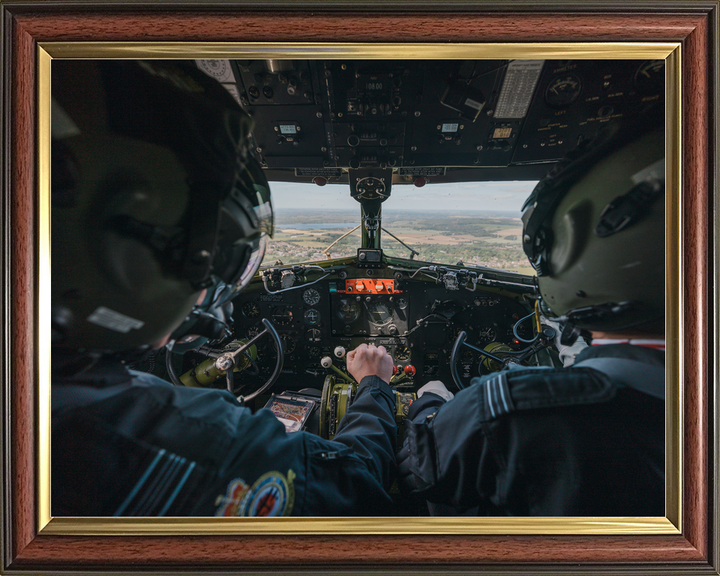 RAF BBMF Dakota Cockpit View 2026 Photo Print - Posters, Prints, & Visual Artwork - by Hampshire Prints (image 9 of 9)