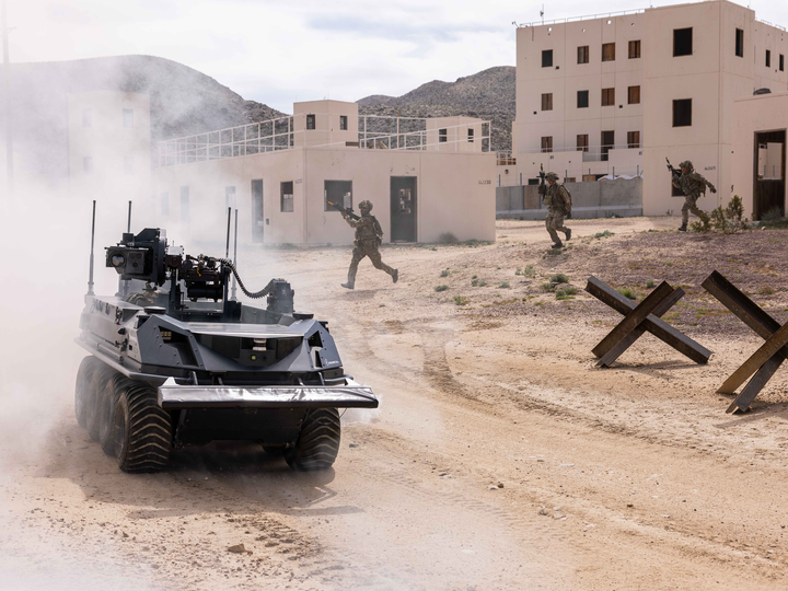 Autonomous Robotic Platoon Vehicle British Army Vehicle Photo Print Wall Art Military Decor UK Posters, Prints, & Visual Artwork Hampshire Prints 6 x 4 No Frame No