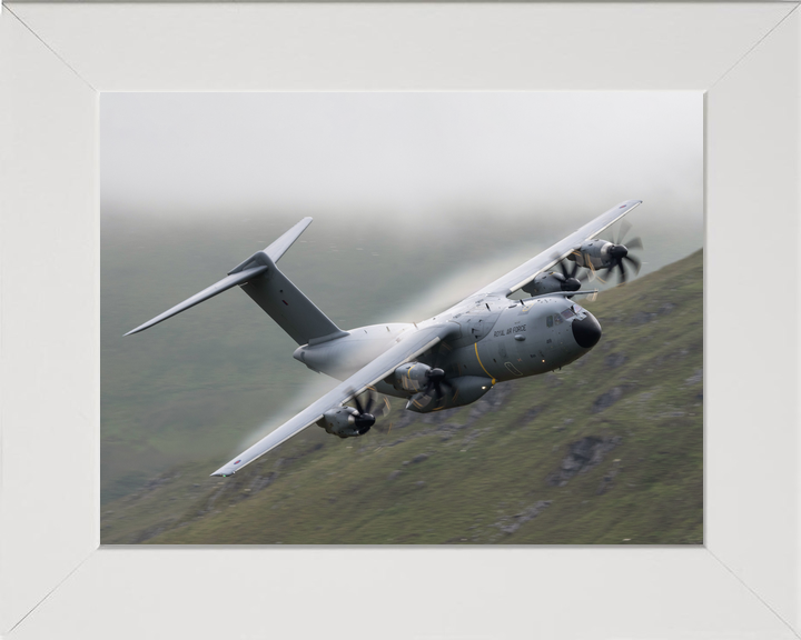 A400M Atlas RAF Fixed Wing Aircraft Mach Loop Low Level Wales Portrait June 2024 Photo Print - Posters, Prints, & Visual Artwork - by Hampshire Prints (image 5 of 9)