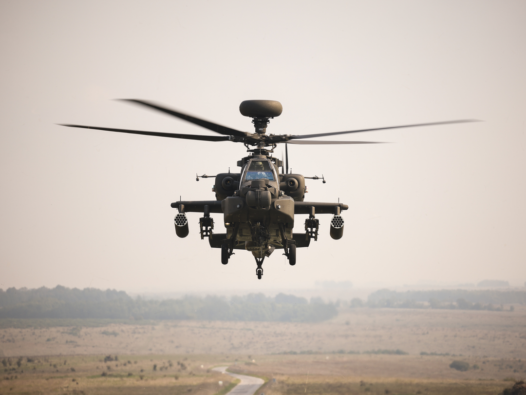 Army AH-64E Apache Helicopter Photo Print - British Army Posters, Prints, & Visual Artwork Hampshire Prints 6 x 4 No Frame No
