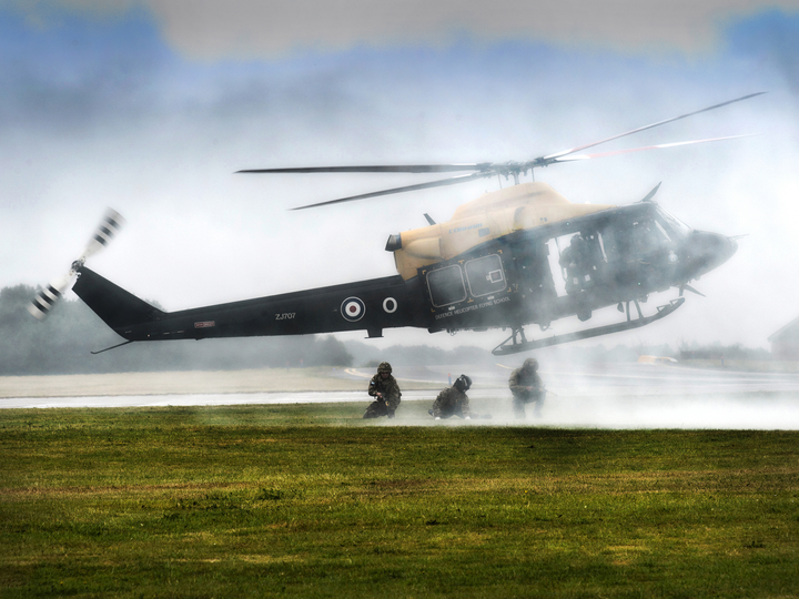 RAF Twin Engined Griffin Helicopter Photo Print - Royal Air Force Aircraft Hampshire Prints 6 x 4 No Frame No