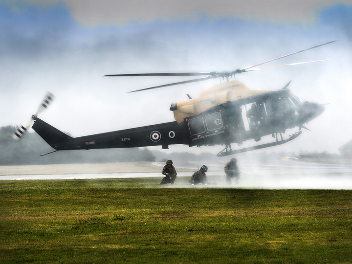 RAF Twin Engined Griffin Helicopter Photo Print - Royal Air Force Aircraft Posters, Prints, & Visual Artwork Hampshire Prints 6 x 4 No Frame No