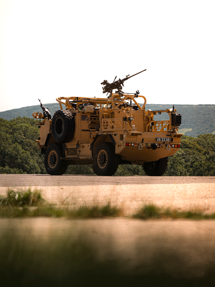 RAF Regiment Jackal 3 All Terrain Combat Vehicle 2026