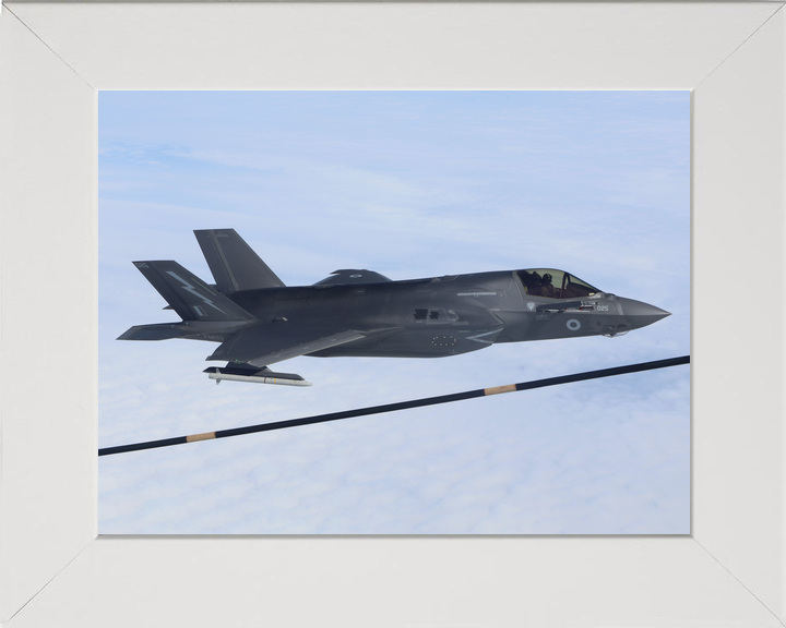 F-35B Lightning 617 Sqn RAF Fixed Wing Aircraft Air to Air Refuelling RAF Marham September 2024 Photo Print - Posters, Prints, & Visual Artwork - by Hampshire Prints (image 5 of 9)