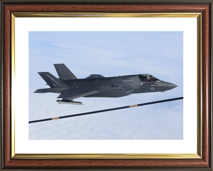F-35B Lightning 617 Sqn RAF Fixed Wing Aircraft Air to Air Refuelling RAF Marham September 2024 Photo Print - Posters, Prints, & Visual Artwork - by Hampshire Prints (image 8 of 9)