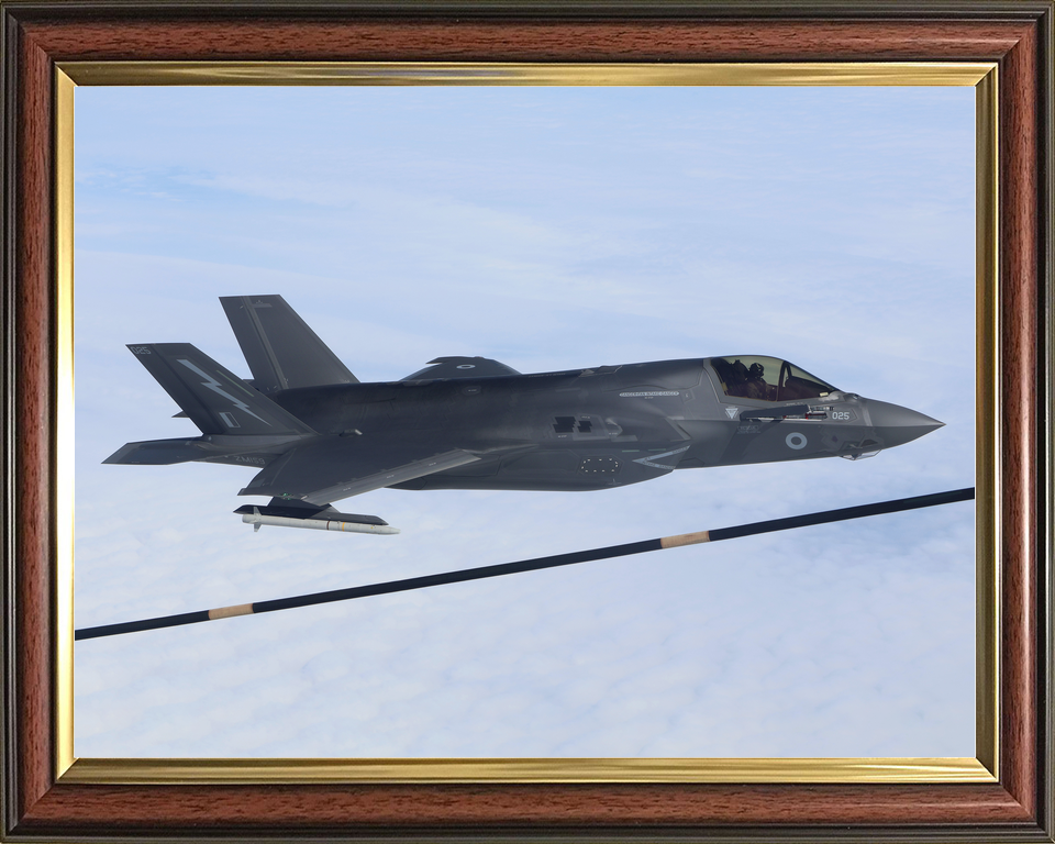 F-35B Lightning 617 Sqn RAF Fixed Wing Aircraft Air to Air Refuelling RAF Marham September 2024 Photo Print - Posters, Prints, & Visual Artwork - by Hampshire Prints (image 9 of 9)