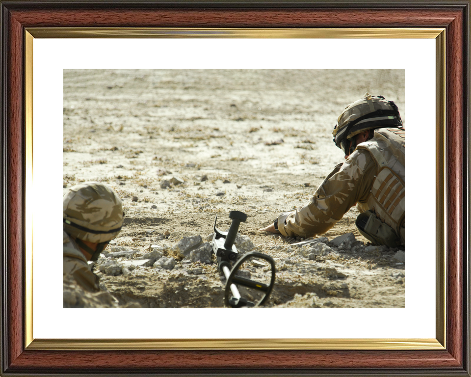 RAF Regiment 63 Squadron QCS IED Search Kandahar 2009