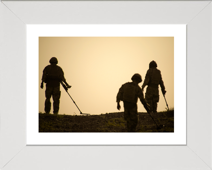 RAF Regiment 63 Squadron Detector Silhouettes Kandahar 2009