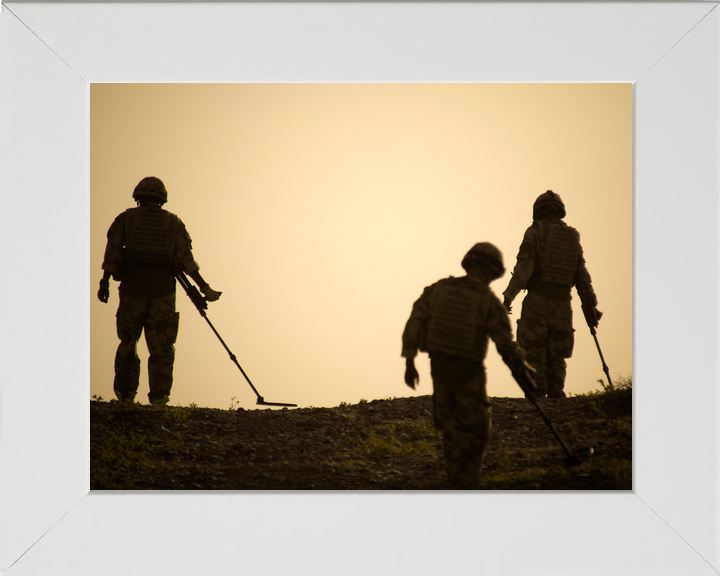 RAF Regiment 63 Squadron Detector Silhouettes Kandahar 2009