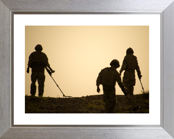 RAF Regiment 63 Squadron Detector Silhouettes Kandahar 2009