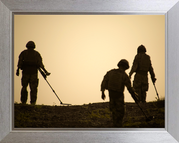 RAF Regiment 63 Squadron Detector Silhouettes Kandahar 2009