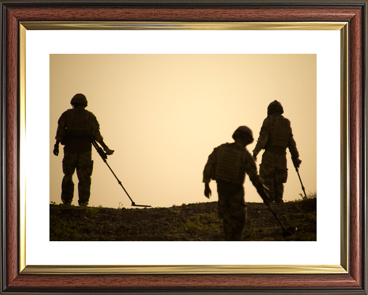 RAF Regiment 63 Squadron Detector Silhouettes Kandahar 2009