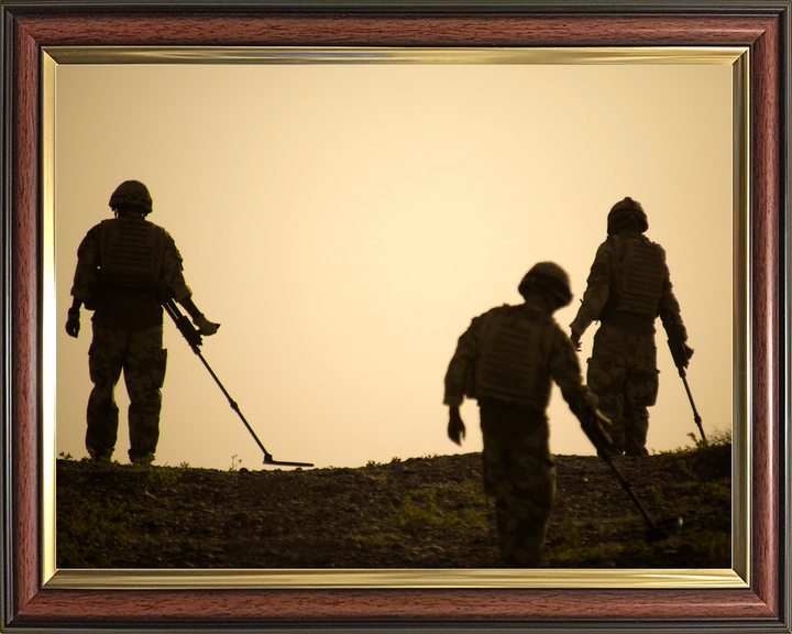 RAF Regiment 63 Squadron Detector Silhouettes Kandahar 2009