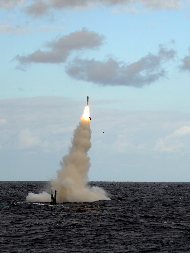 Astute Class Submarine Fires a Tomahawk missile Photo Print - Royal Navy Hampshire Prints 6 x 4 No Frame No