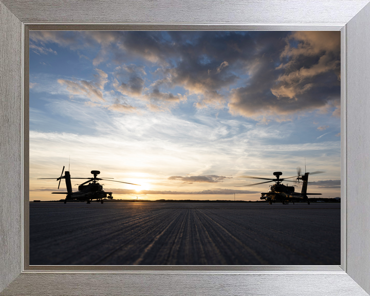 British Army Air Corps Apache Helicopters RAF Valley Refuelling 2025 Photo Print - Posters, Prints, & Visual Artwork - by Hampshire Prints (image 7 of 9)