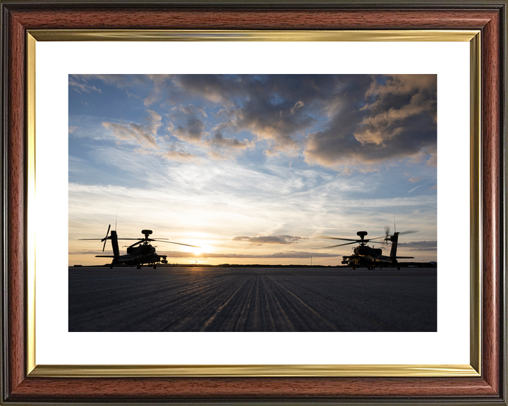 British Army Air Corps Apache Helicopters RAF Valley Refuelling 2025 Photo Print - Posters, Prints, & Visual Artwork - by Hampshire Prints (image 8 of 9)