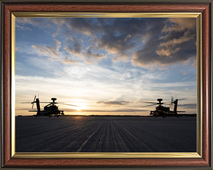British Army Air Corps Apache Helicopters RAF Valley Refuelling 2025 Photo Print - Posters, Prints, & Visual Artwork - by Hampshire Prints (image 9 of 9)