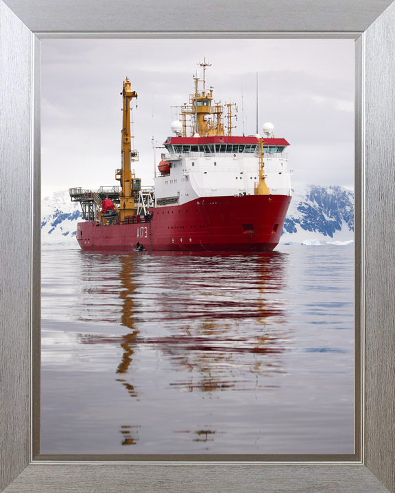 HMS Protector A173 Ice Patrol Vessel January 2024 Starboard Bow View Portrait Photo Print - Posters, Prints, & Visual Artwork - by Hampshire Prints (image 7 of 9)