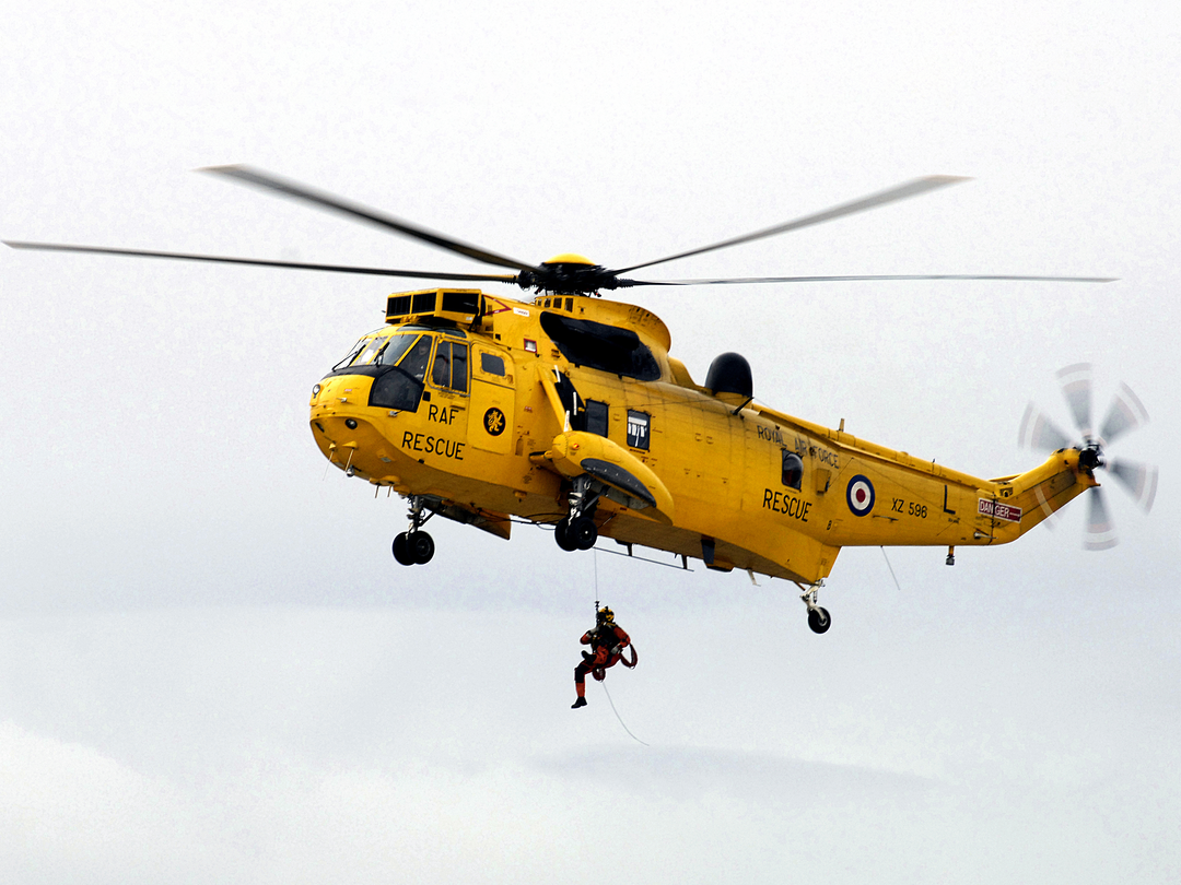 RAF Search and Rescue (SAR) Sea King Helicopter 2007 Photo Print Royal Air Force Aircraft Wall Art Aviation Decor Posters, Prints, & Visual Artwork Hampshire Prints 6 x 4 No Frame No