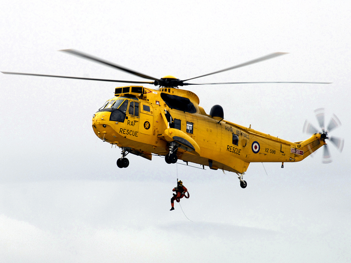 RAF Search and Rescue (SAR) Sea King Helicopter 2007 Photo Print Royal Air Force Aircraft Wall Art Aviation Decor Posters, Prints, & Visual Artwork Hampshire Prints 6 x 4 No Frame No