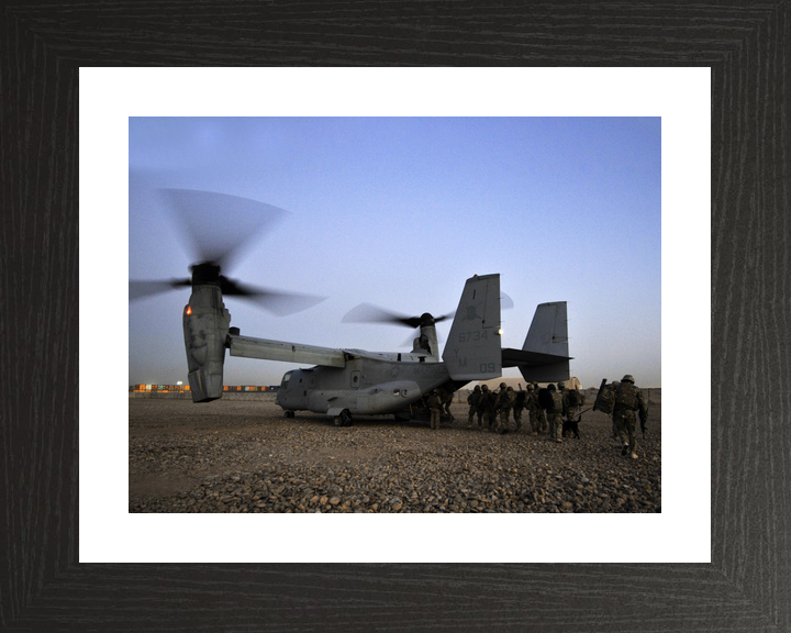 RAF Regiment II Squadron US Osprey Bastion February 2012