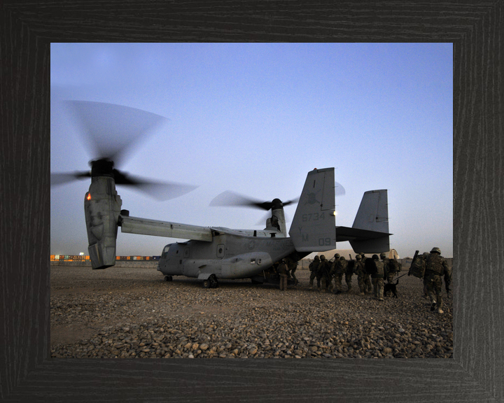 RAF Regiment II Squadron US Osprey Bastion February 2012
