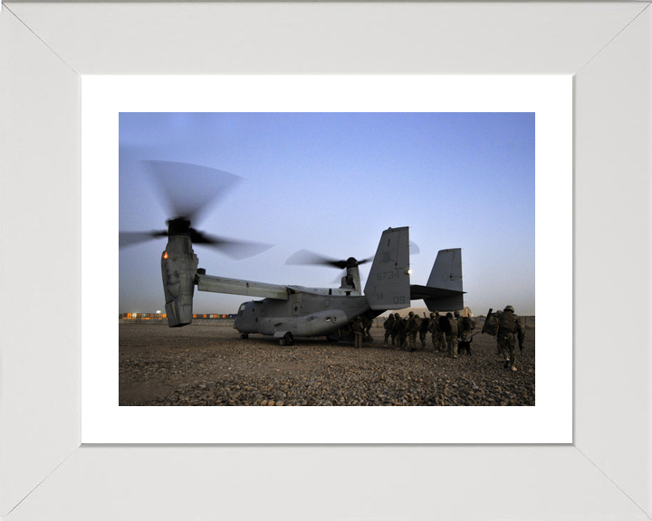 RAF Regiment II Squadron US Osprey Bastion February 2012