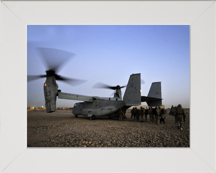 RAF Regiment II Squadron US Osprey Bastion February 2012