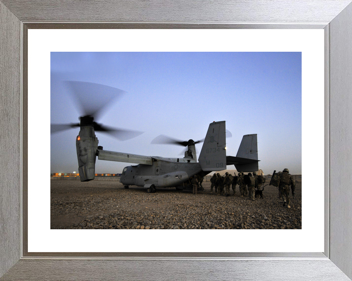 RAF Regiment II Squadron US Osprey Bastion February 2012