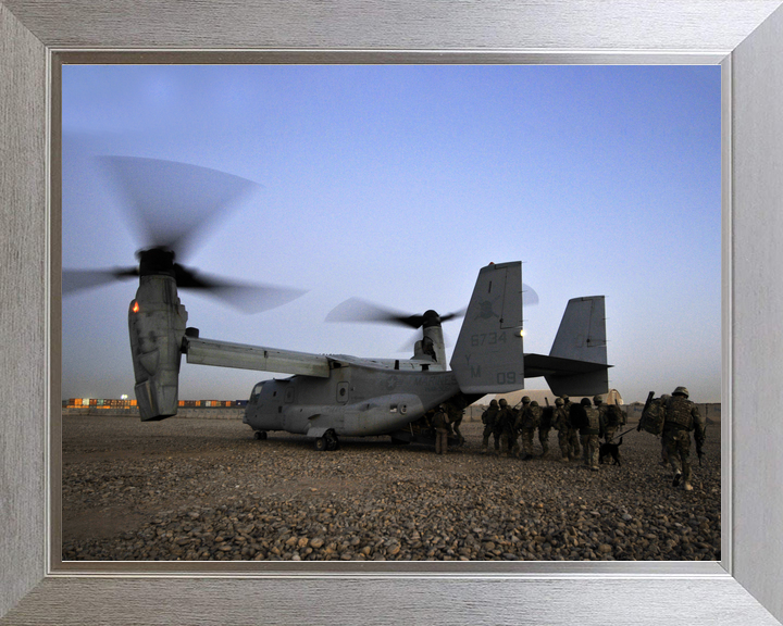 RAF Regiment II Squadron US Osprey Bastion February 2012