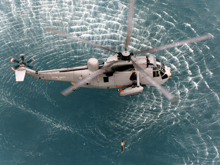 Westland Sea King MK 6 Helicopter Photo Print - Royal Navy Aircraft Hampshire Prints 6 x 4 No Frame No