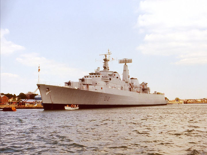 HMS Kent D12 County Class Destroyer July 1989 Photo Print - Posters, Prints, & Visual Artwork - by Hampshire Prints (image 1 of 9)