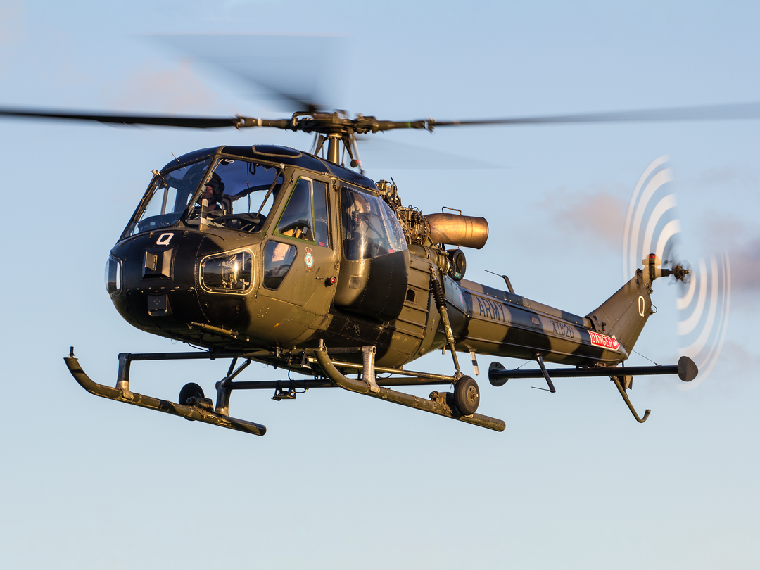 Westland Scout AH1 Helicopter in Flight 2015 Photo Print - British Army Aircraft Posters, Prints, & Visual Artwork Hampshire Prints 6 x 4 No Frame No