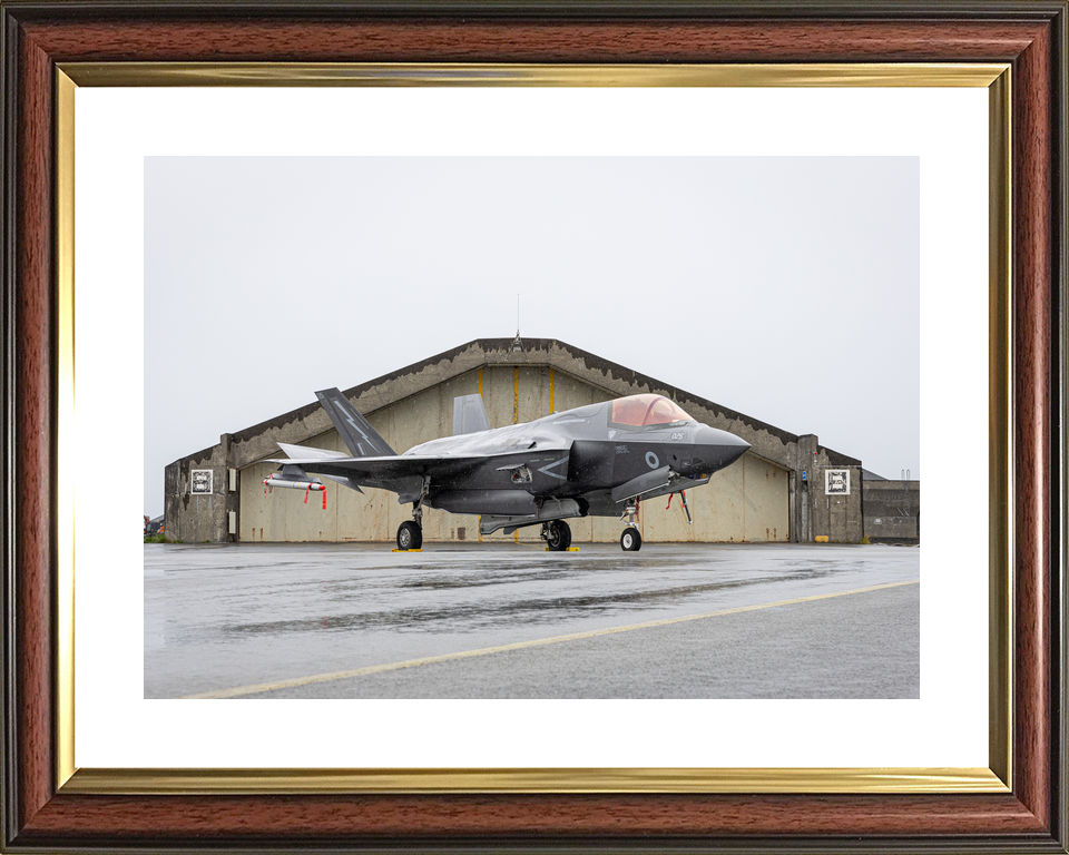 F-35B Lightning RAF Fixed Wing Aircraft In Hangar RAF Marham August 2024 Photo Print - Posters, Prints, & Visual Artwork - by Hampshire Prints (image 8 of 9)