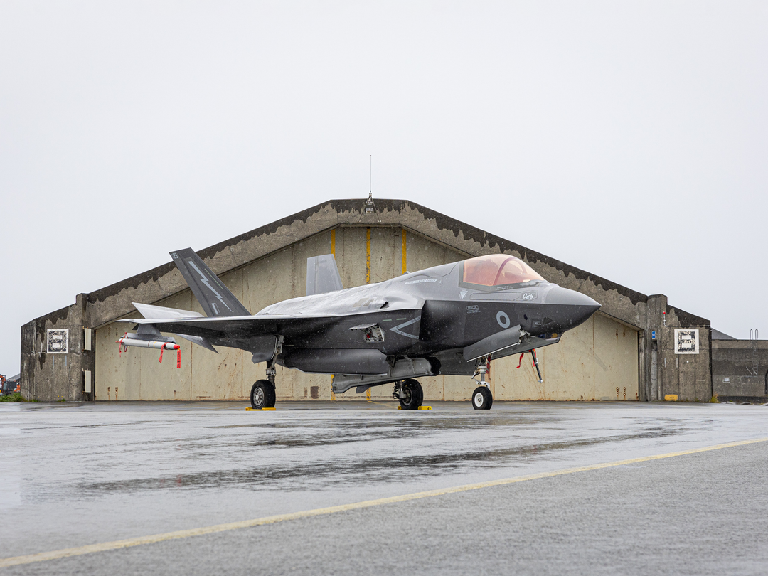 F-35B Lightning RAF Fixed Wing Aircraft In Hangar RAF Marham August 2024 Photo Print - Posters, Prints, & Visual Artwork - by Hampshire Prints (image 1 of 9)