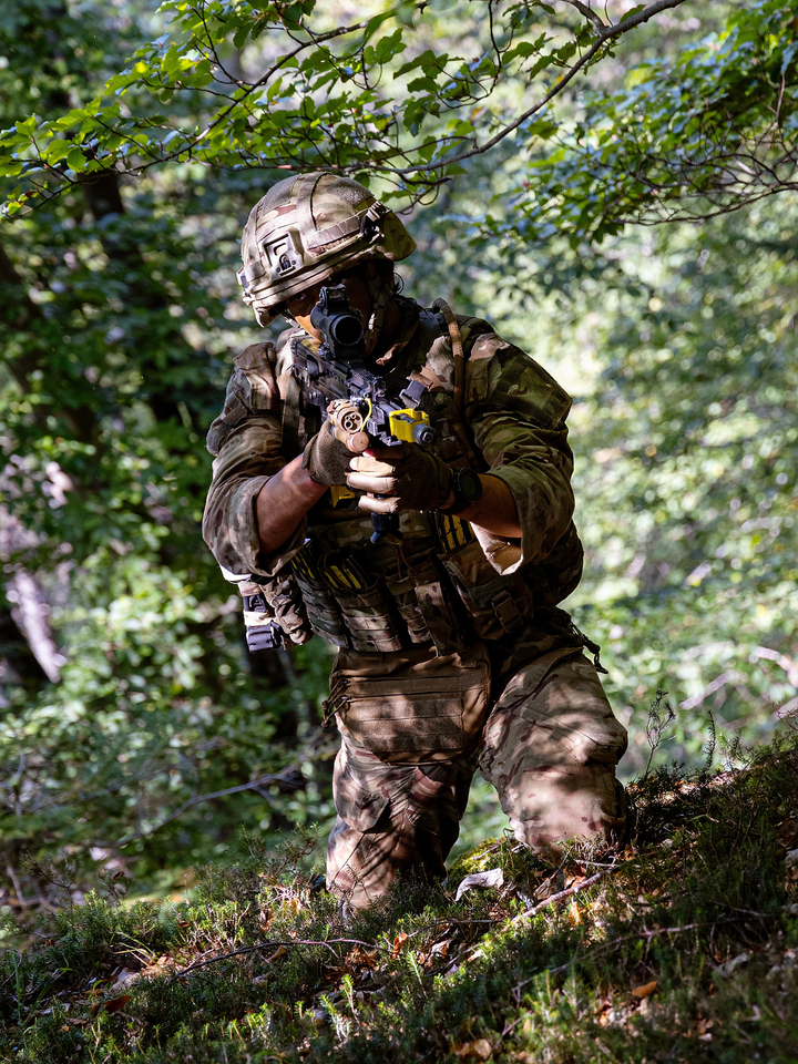 Royal Marines Commando Camouflaged | Photo Print | Framed Print |Military | 45 Commando | Wall Art | Home Decor | Photography Hampshire Prints 6 x 4 No Frame No