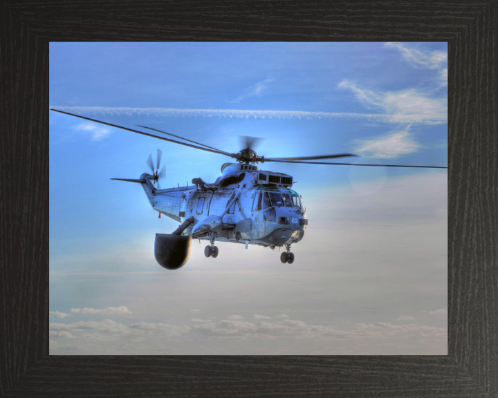 Royal Navy Sea King AEW In flight | Photo Print | Military | Aircraft | Royal Navy | Wall Art | Home Decor | NAS | Aviation | Photography Hampshire Prints