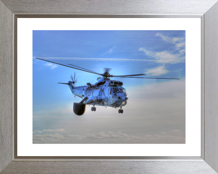 Royal Navy Sea King AEW In flight | Photo Print | Military | Aircraft | Royal Navy | Wall Art | Home Decor | NAS | Aviation | Photography Hampshire Prints