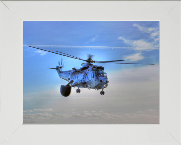 Royal Navy Sea King AEW In flight | Photo Print | Military | Aircraft | Royal Navy | Wall Art | Home Decor | NAS | Aviation | Photography Hampshire Prints