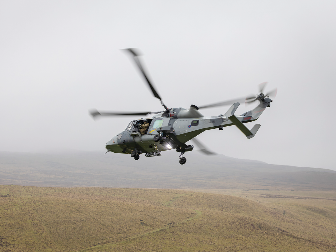 British Army Air Corps Wildcat from 661 Squadron in Flight Aircraft Photo Print Wall Art Military Decor Posters, Prints, & Visual Artwork Hampshire Prints 6 x 4 No Frame No