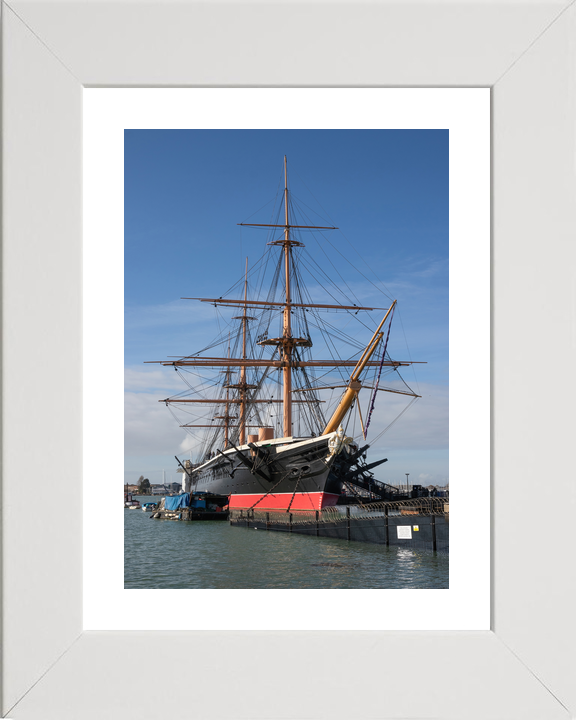 HMS Warrior 1860 Steam-powered Armoured Frigate 2018 Portsmouth Photo Print - Posters, Prints, & Visual Artwork - by Hampshire Prints (image 4 of 9)