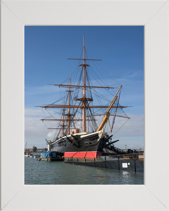 HMS Warrior 1860 Steam-powered Armoured Frigate 2018 Portsmouth Photo Print - Posters, Prints, & Visual Artwork - by Hampshire Prints (image 5 of 9)