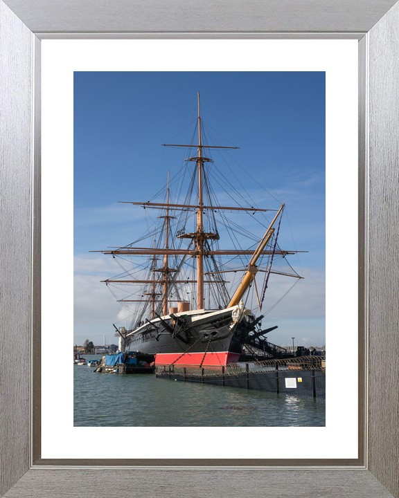 HMS Warrior 1860 Steam-powered Armoured Frigate 2018 Portsmouth Photo Print - Posters, Prints, & Visual Artwork - by Hampshire Prints (image 6 of 9)