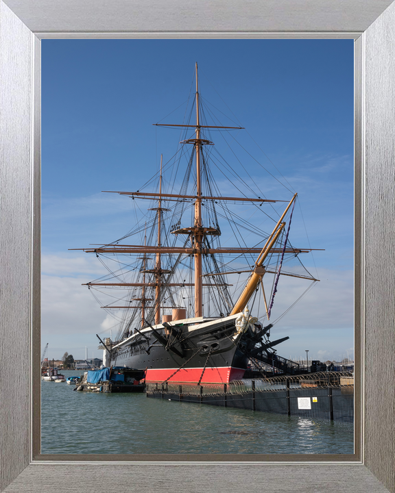 HMS Warrior 1860 Steam-powered Armoured Frigate 2018 Portsmouth Photo Print - Posters, Prints, & Visual Artwork - by Hampshire Prints (image 7 of 9)